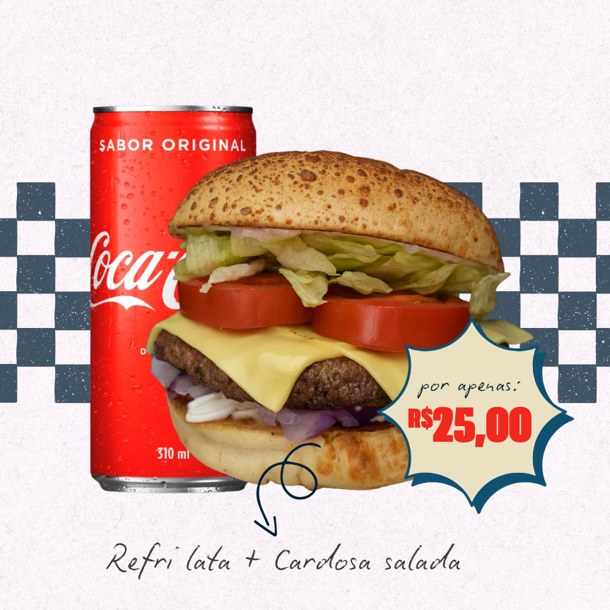 Cardosa Salada + Refri Lata